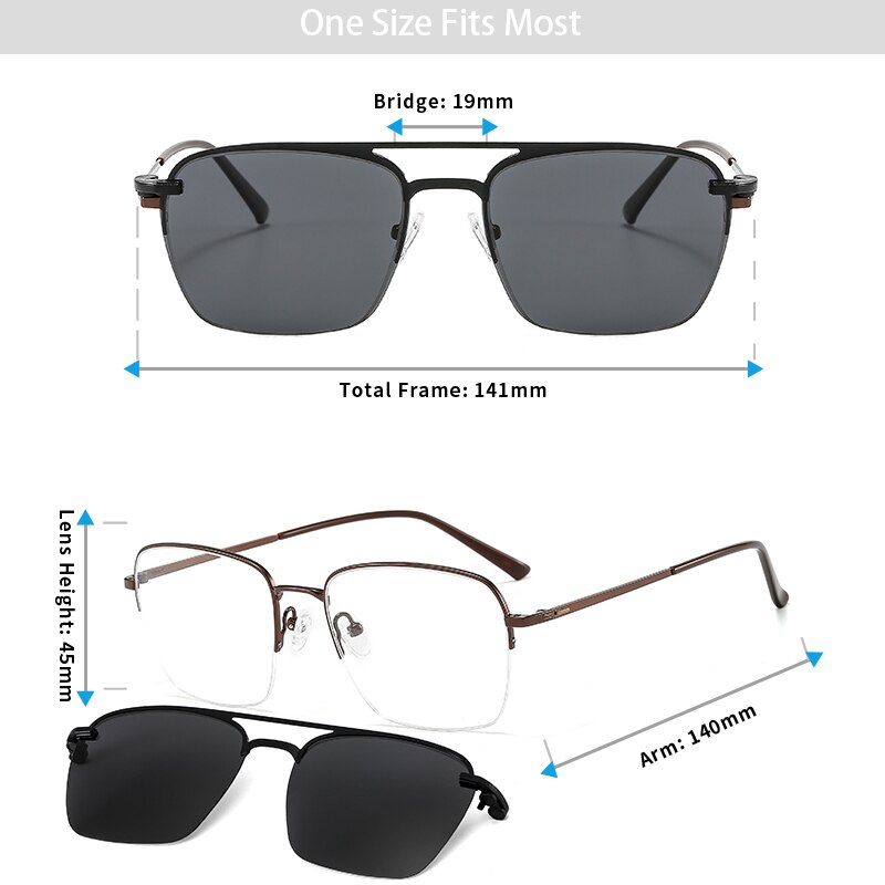 TANGOWO magnetyczne spolaryzowane okulary przeciwsłoneczne w formie nakładki kobiety mężczyźni okulary rama optyczne okulary dla krótkowzrocznych okulary korekcyjne DP33060