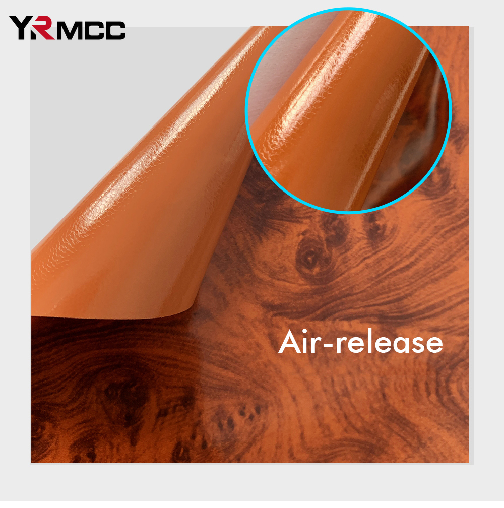 PVC Wood Grain Car Vinyl Wrap Film Textured Self-adhesive Universal Interior Stickers DIY Wallpaper Furniture Car Accessories