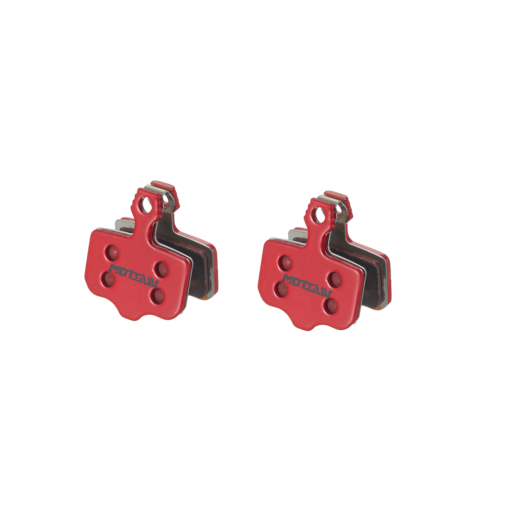 2 pares de pastillas de freno de bicicleta de resina/sinter/cerámica/cobre para AVID Elixir R/CR MAG 1 3 5 7 9, nivel SRAM, VIA GT,XO, XX, DB1 DB3 DB5: Gris claro