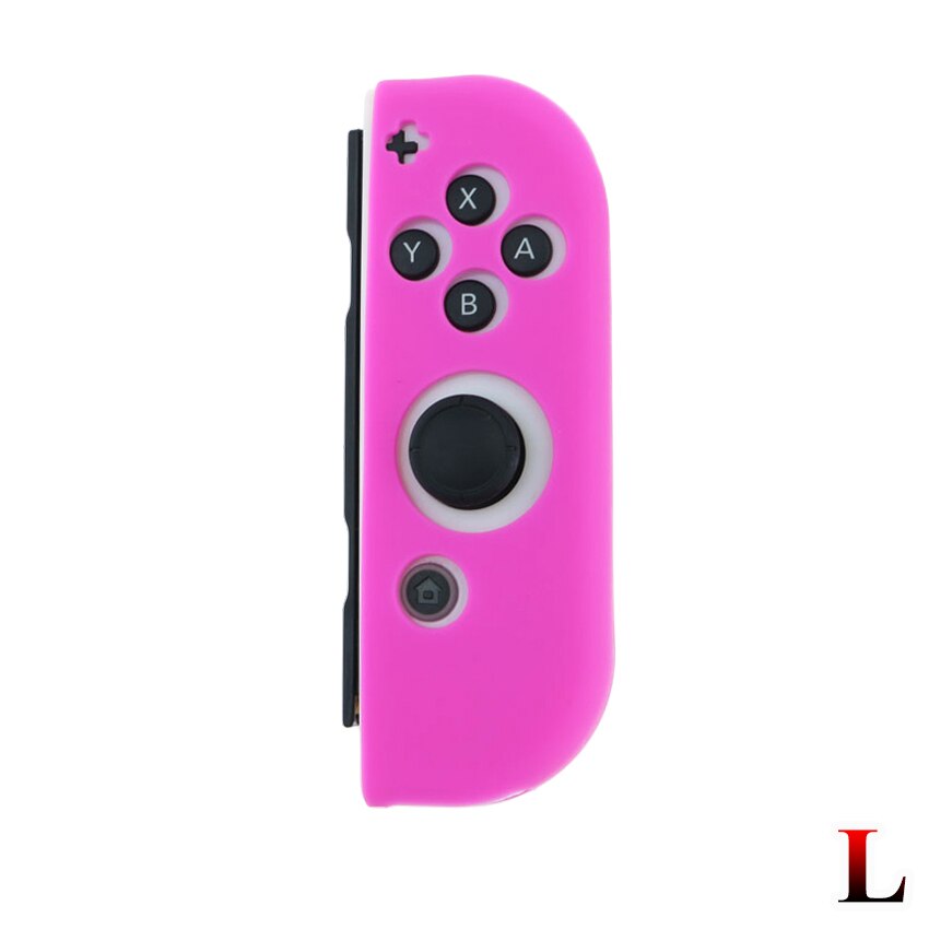 Yuxi 18 Kleur Rechts Zachte Siliconen Cover Voor Nintend Schakelaar Rood Groen Geel Blauw Siliconen Beschermhoes Voor Nintend Accessoires: L