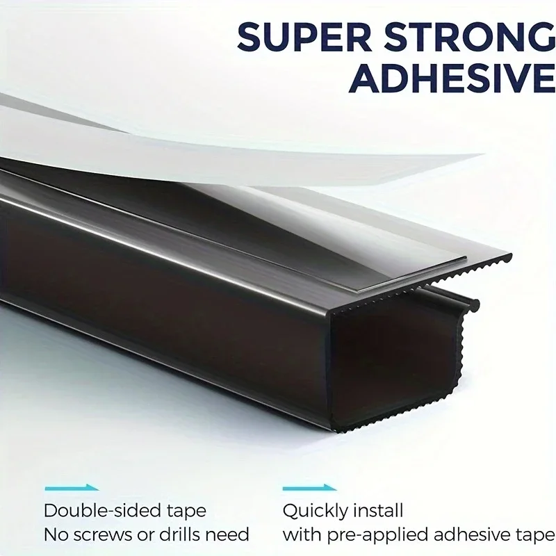 Cable Management Under Desk Channel Cable Raceway Cord Hider Desk Cable Tray No Drilling Under Desk Cable Management Tray