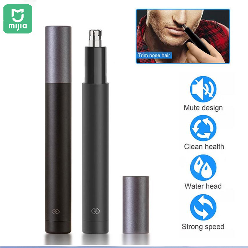 Mini Electric Nose Hair Trimmer Ear Hair Shaver Clipper HN1 Sharp Blade Body Wash Portable Minimalist Waterproof