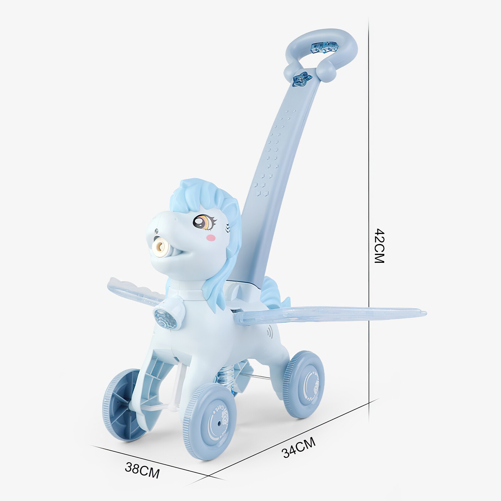 Kinderen Bubble Blazen Push Speelgoed Outdoor Elektrische Bubble Automatische Blazen Machine Kinderen Hand Push Leuke Dier Bellen Maker Speelgoed