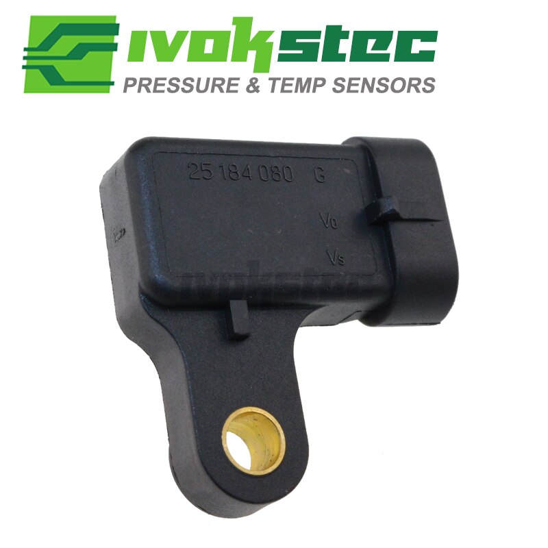 colector Sensor de Presión Absoluta Mapa de Sensor para Chevrolet Daewoo Lacetti Nubira Optra Rezzo Tacuma 1,4, 1,6, 1,8, 2,0, 25184080