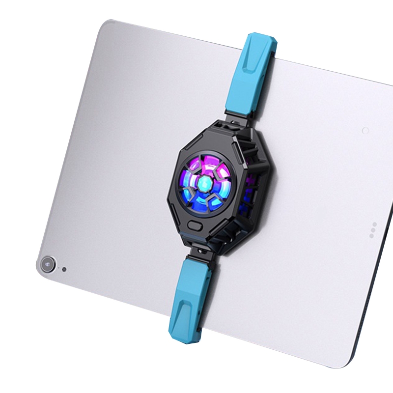 Halfgeleider Bevroren Radiator Voor Tablet Mobiele Telefoon Pad Mini High Tech Turbo Fan Snelle Cooling Grote Wind Dubbele Koeling: Tablet plus phone