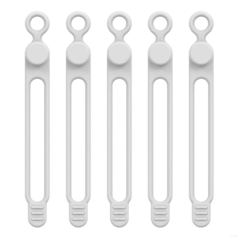 J78a genanvendelige kabelstropper, kabelbinder, kabelledningsorganisatorer til køkkenkontoret: Rød