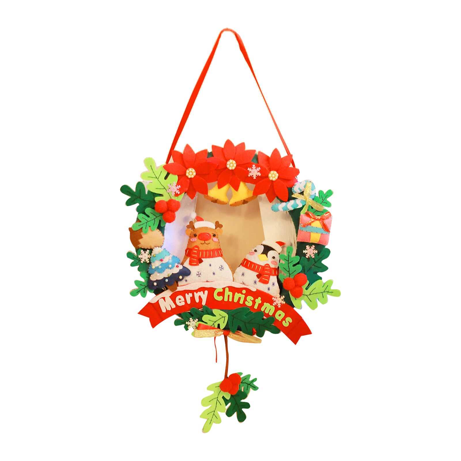 Christmas Handmade Christmas Ornaments Garland DIY Craft Decoration to