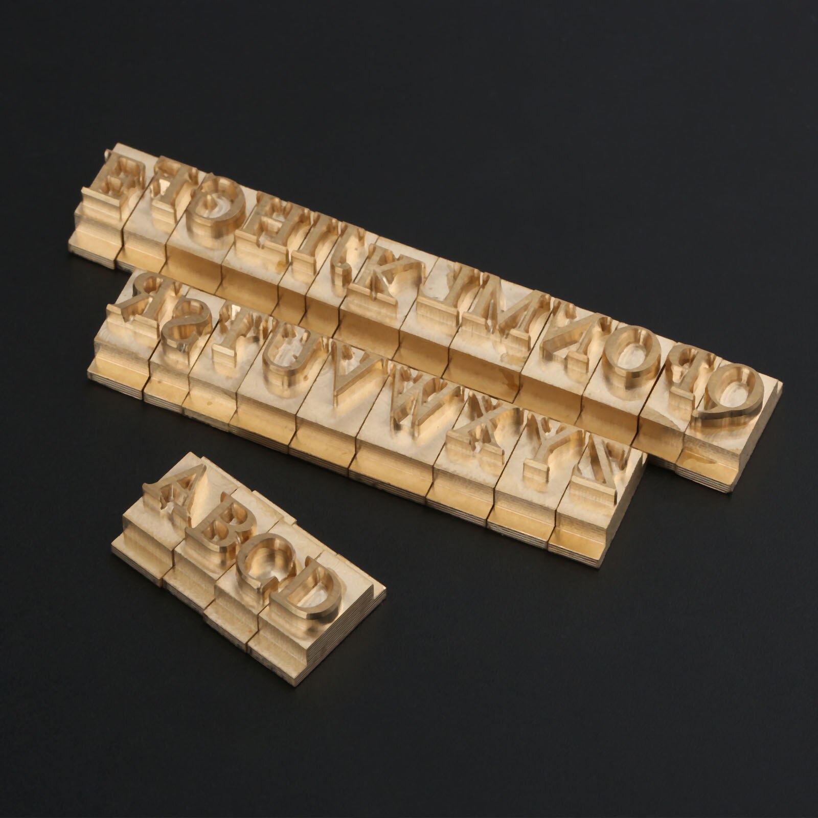 26 pz/impostato lettere maiuscole oro ottone volte nuovi stampi per timbri romani A-Z strumento di brama ferro stampa stampaggio cuoio/legno/torta artigianale
