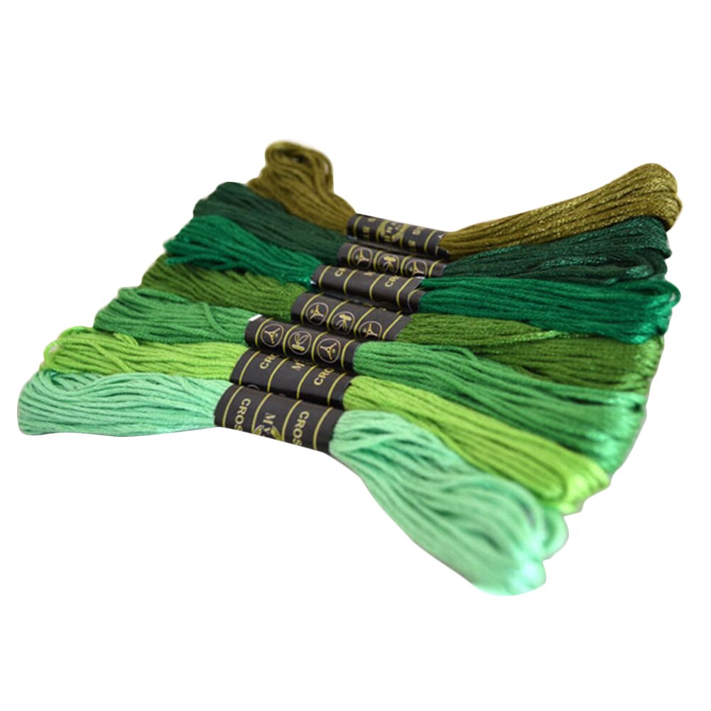 50pcs 12pcs DIY Sewing Embroidery Floss Skein Beginner Cross Stitch Thread Polyester Soft Needlecraft Tailor Household