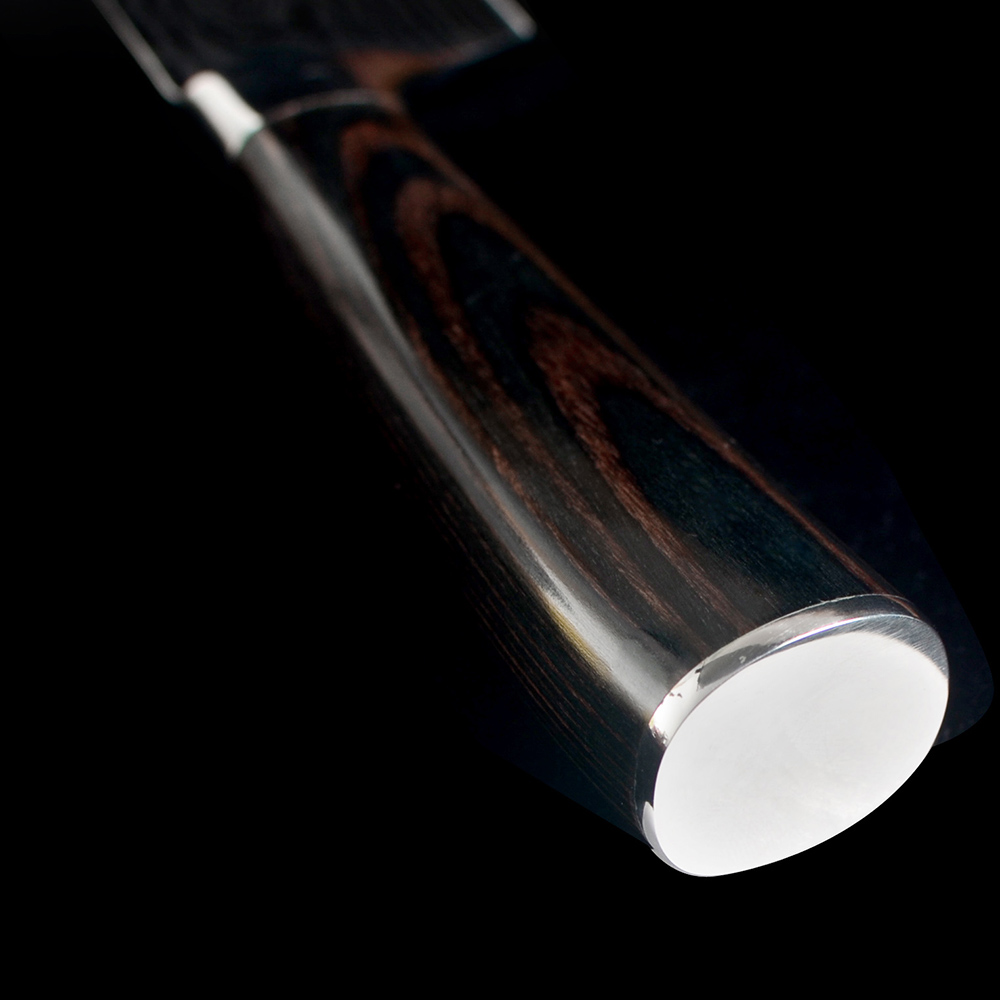 XYJ Razor Sharp Knives Set Pakka Wood Handle 7cr17 Stainless Steel Pattern Blade Santoku Chef Slicer Boning Kitchen Knife