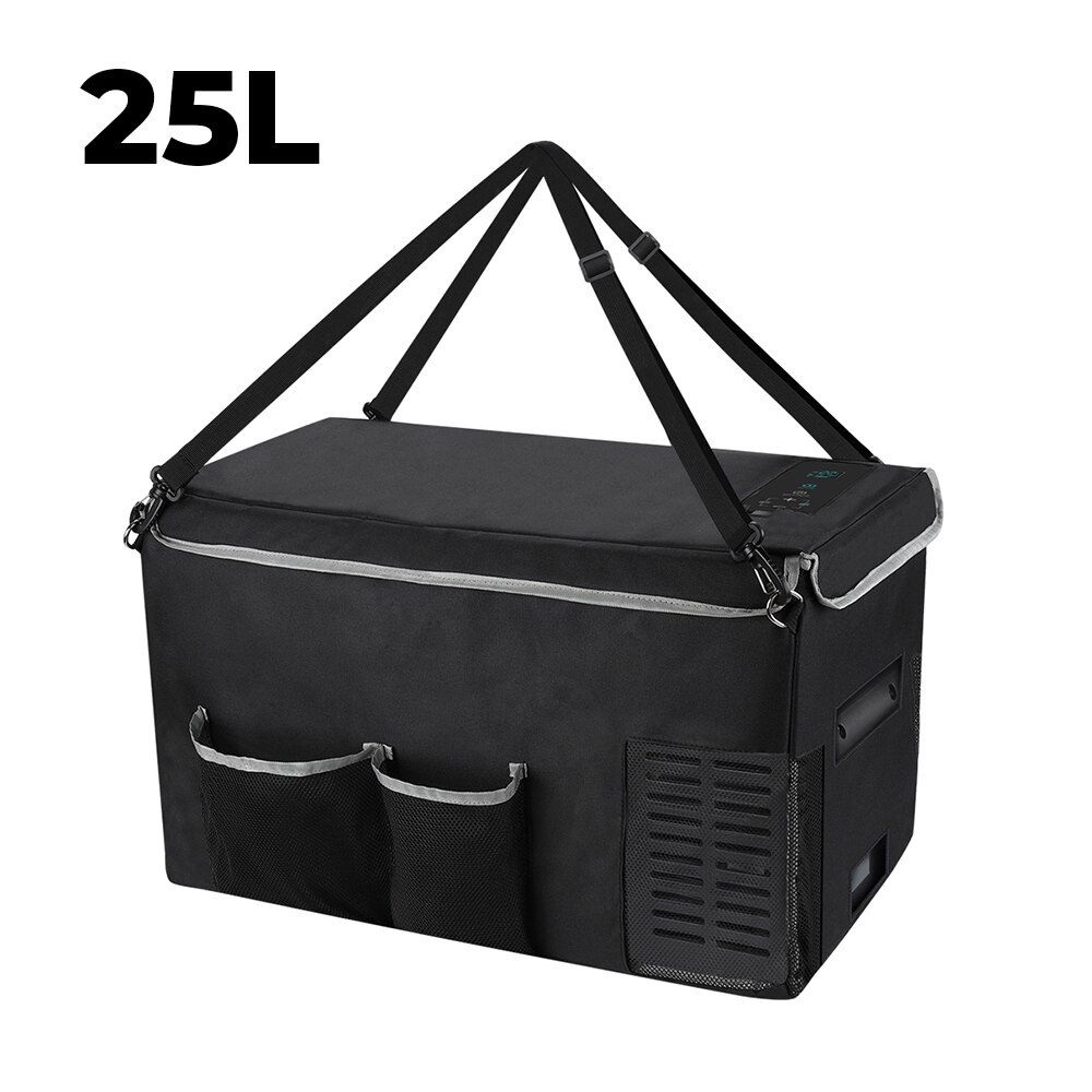 Joytutus 18L Auto Kühlschrank Lagerung Tasche 25L tragbar Tragen Tasche für Mini Kühlschrank Halten Kühlung Tropfen-beweis (Kühlschrank nicht enthalten): 25L schützend Tasche