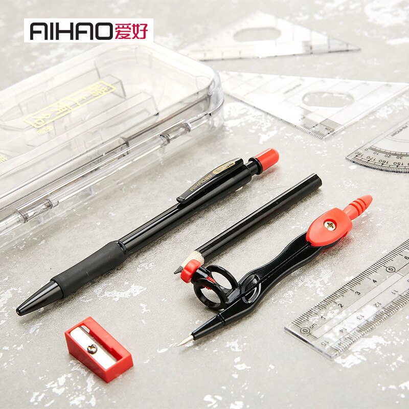 Szkoła kompas artykuły biurowe uczeń rysunek compasso brujula zestaw geometryczny circulos de madera zestaw przyrządów geometrycznych narzędzia kreślarskie