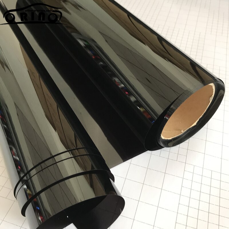 50x300 cm Adhesive 5% VLT Dark Black Window Tint Film Car House Commercial Heat Insulation Film Privacy Protection Solar Film