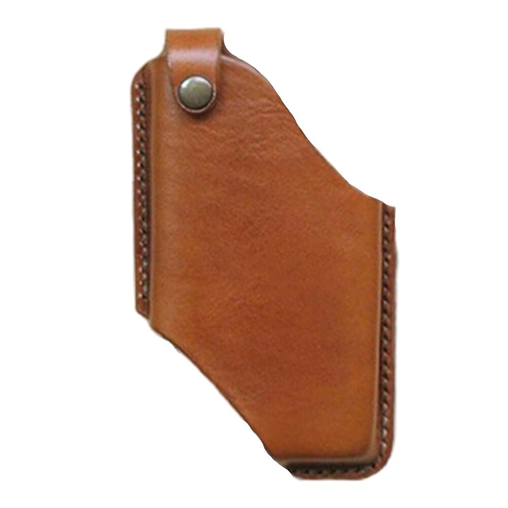 EDC Waist Pack Leather Waist Holster Belt Loop Holder Organizer Waist Pouch Outdoor Waist Pack For Lighter Flashlight Pliers: A9