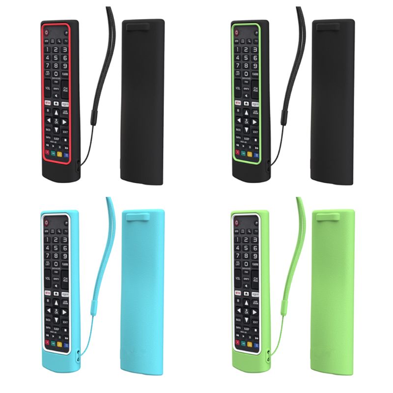 Soft Silicone Case Remote Control Protective Cover for Smart TV KB75095307 X7YD