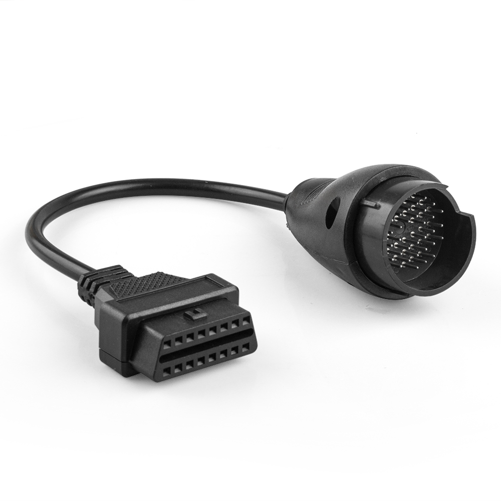2023 de para Benz 38 pines a 16 pines a 14 pines OBD2 adaptador de diagnóstico OBD para Mercedes Cable conector de 38 pines