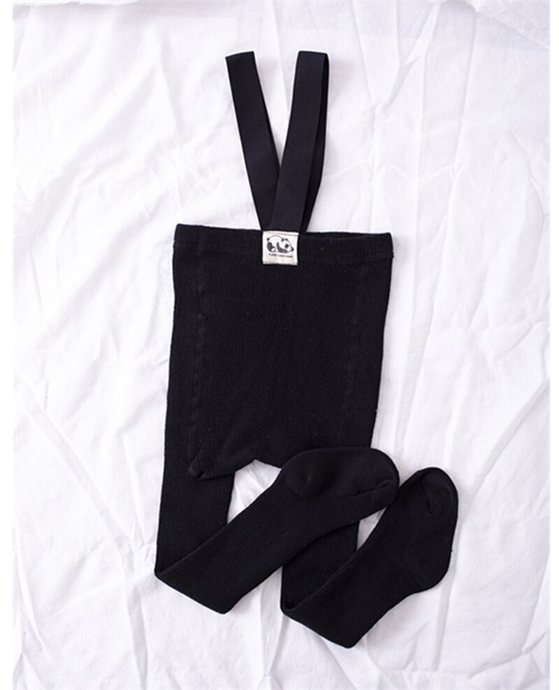 Inverno quente macacão infantil meninas cinto cruz leggings meia-calça para meninos crianças roupas crianças meias crianças listra collants