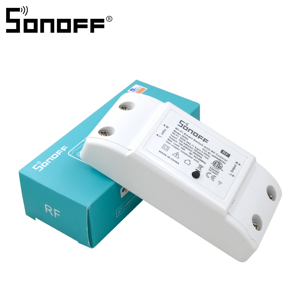 Sonoff Rf Wifi Smart Switch 433Mhz Afstandsbediening Smart Home Automation Modules Diy Timer Ac 90-250V 220V 433Mhz