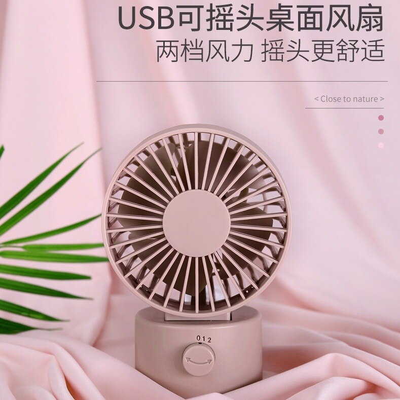 Mini USB Desk Fan Better Cooling Perfect,Strong Airflow Whisper Quiet Portable Fan for Desktop Office Table,2 Speeds