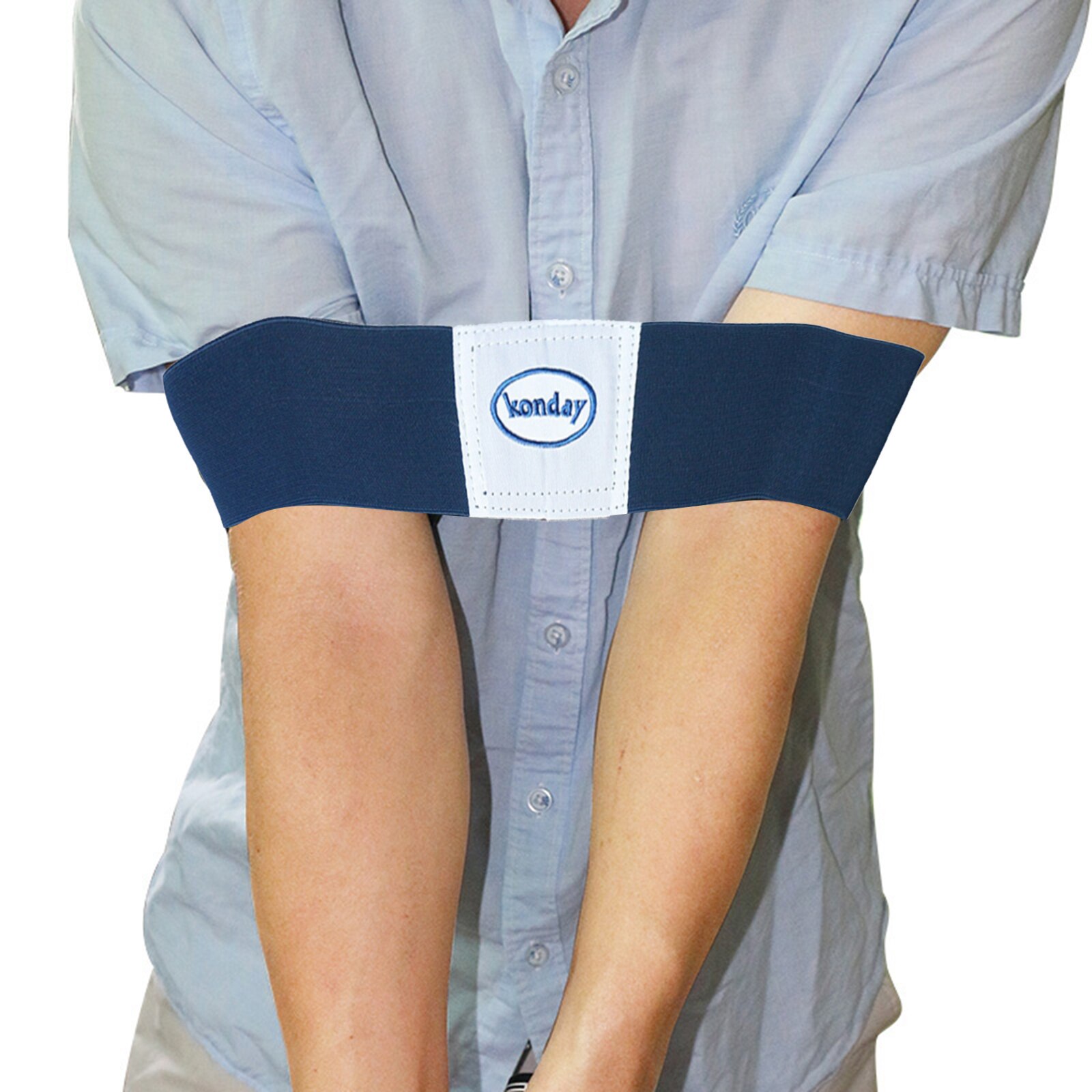 Ceinture d'entraînement pour golfeur débutant, équipement de bras et de bras: Blue