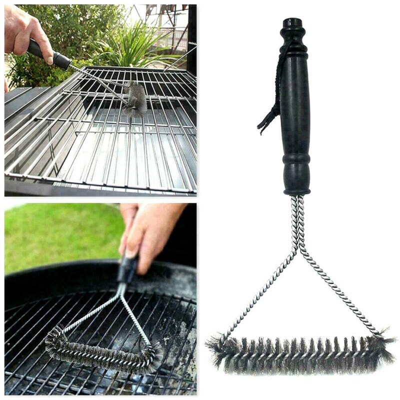Bbq Borstel Grill Cleaning Roestvrij Staaldraad Br... Grandado