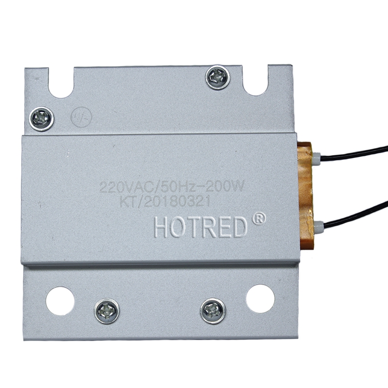 1Pcs 220V Constant Temperature PTC Heating Element Platform mini small Thermostat Heater Plate 200W Optional with cable and plug