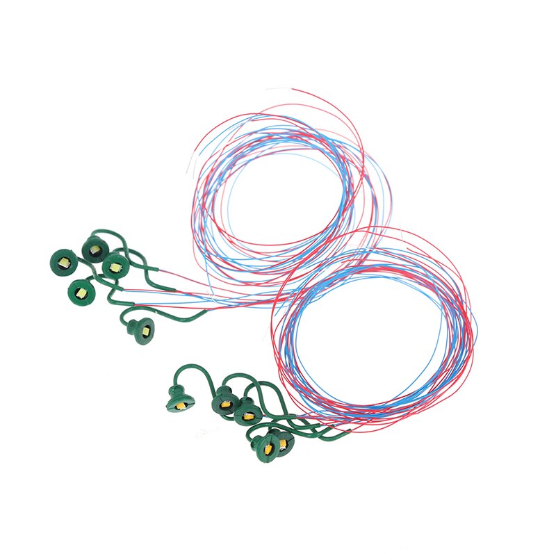 5 pezzi scala 1:87 lampade classiche a collo di cigno per montaggio a parete/lampione modellismo ferrovia/modello parco lampade/Layout ferrovia