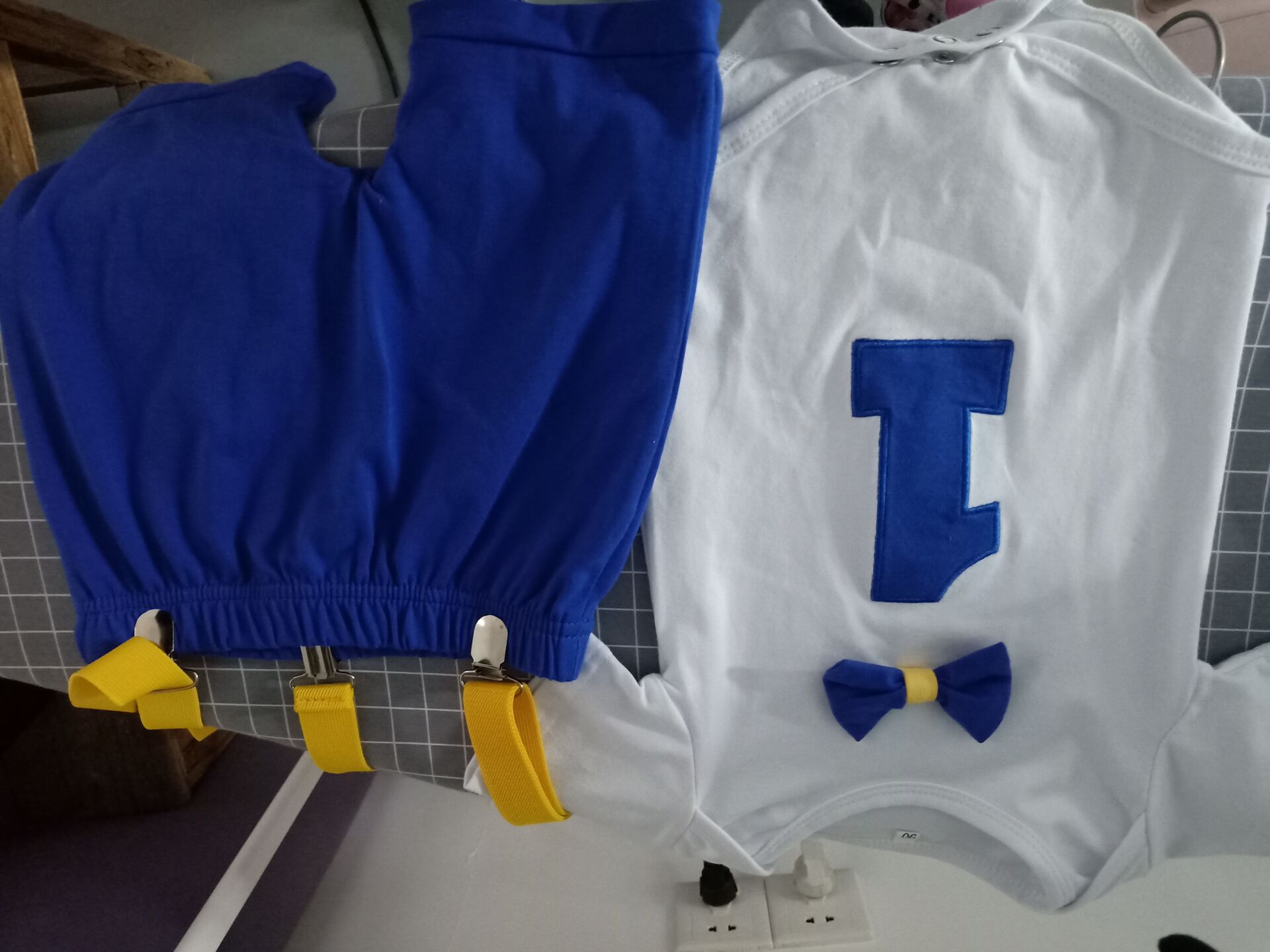 My 1st Birthday – ensemble de vêtements pour bébés garçons, barboteuse à nœud papillon, tenue pour nourrissons