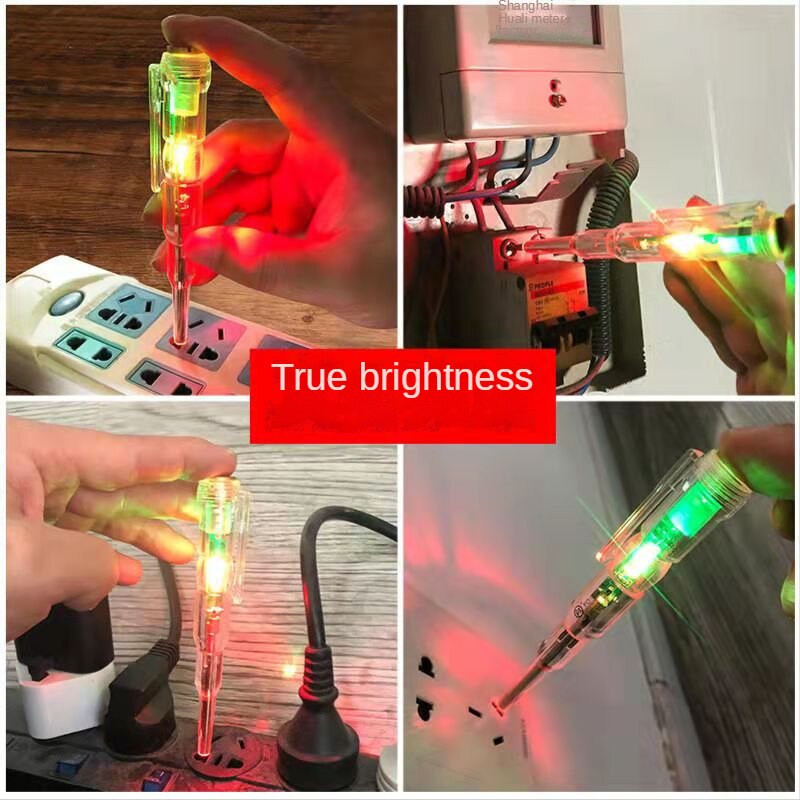 Lnduction Test Electrician Electric Pen Special High-Brightness Detection Disconnection test on-Off Check Break Point