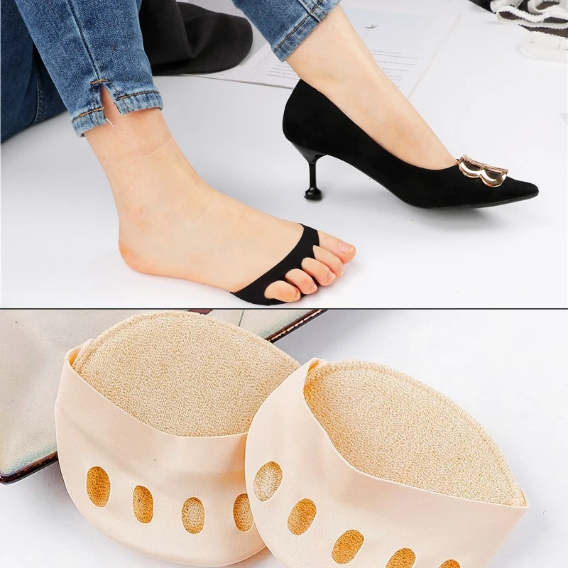 2/6/10 Stuks Voorvoet Pads Voor Vrouwen Hoge Hakken Schoenen Inlegzolen Eelt Corns Voet Pijn Zorg Bal Van Kussens Sokken Teen Pad Inzetstukken