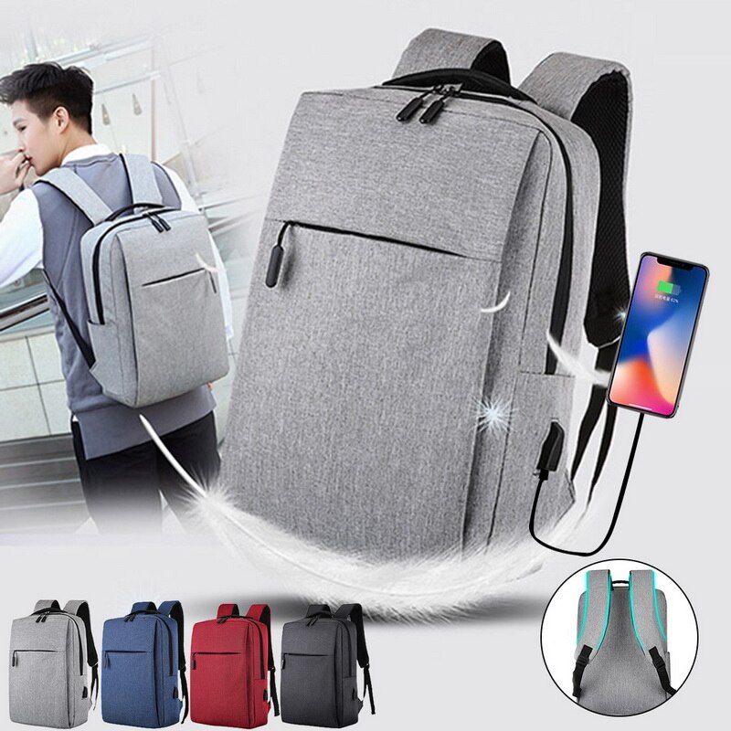 LOOZYKIT 15.6 pouces ordinateur portable Usb sac à dos sac d'école sac à dos Anti-vol hommes sac à dos voyage Daypacks mâle loisirs sac à dos Mochila
