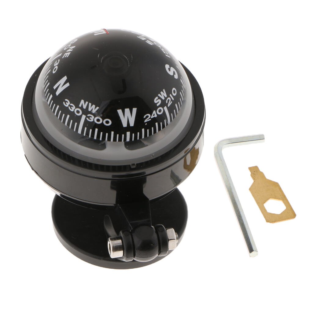 High Precision Compass LED Light Adjustable Navigation Electronic Compass