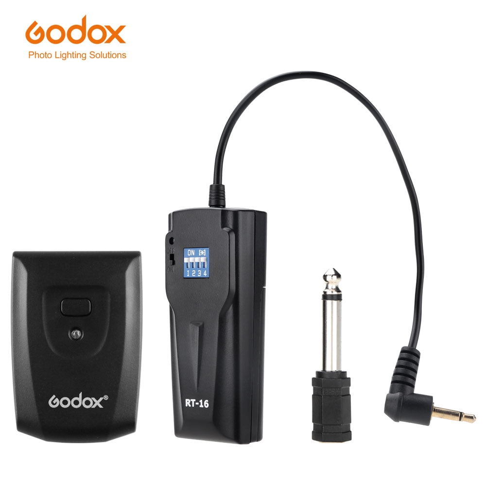 Godox 16 Channels Wireless/radio Studio Flash Trigger with Receiver Set Rt-16 for Canon Nikon Pentax Slr Camera K-150A K-180A