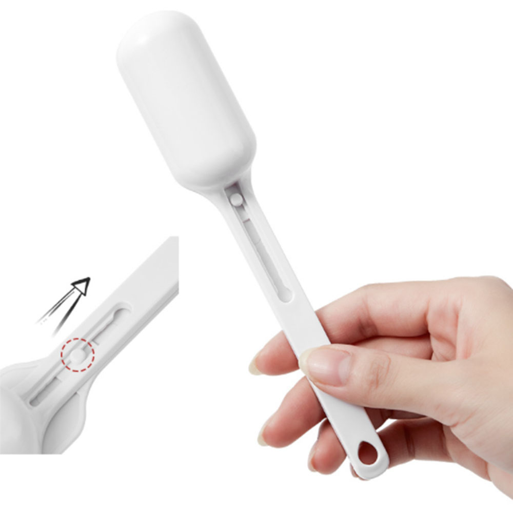 Multi Purpose Measuring SpoonsWith scale Baking Accessories Removable Slide Cover Measuring Kitchen Gadgets