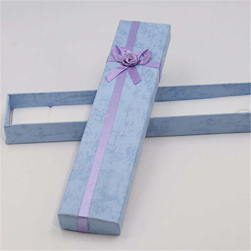 Colorful jewelry packing box with bowknot exquisite necklace box bracelet Jewelry Box: 5