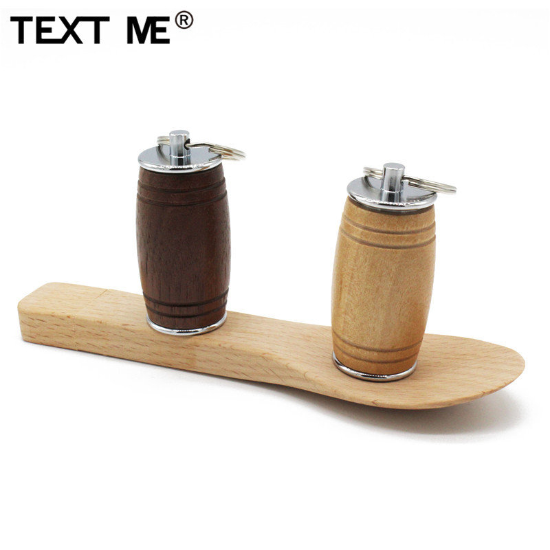TEXT ME 3 model nowy beczka łyżka styl pamięć usb 4GB 8GB 16GB 32GB usb 2.0 64GB prezent pendrive