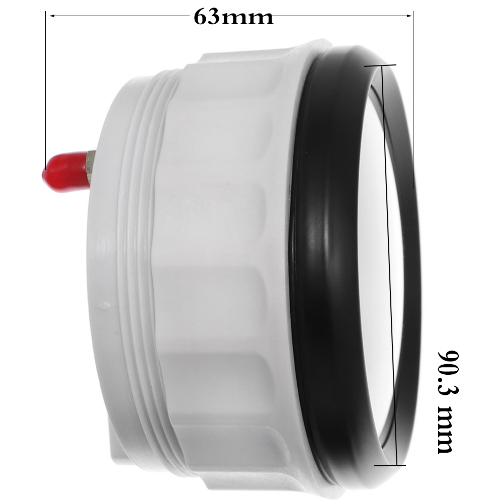 85 Mm Gps Snelheidsmeters 0-200 Km/h Waterdichte Gps Snelheid Kilometerteller Meters Trip Meter Voor Auto Vrachtwagen Motorfiets 9 -32V 8 Kleur Licht