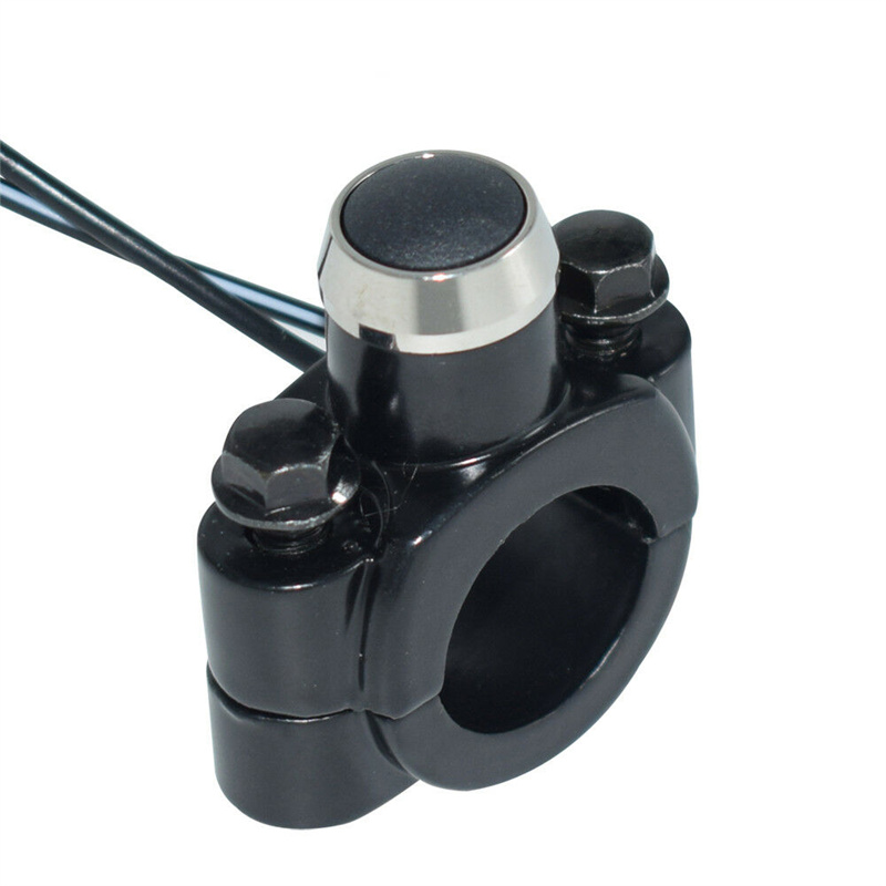 Engine Stop Start Kill Switch Button CNC Billet Headlight Spotlight Flameout Horn 22mm Handle For Motorcycle ATV Dirt Snowmobile