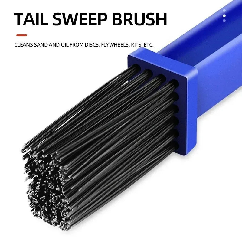 Draagbare kettingreiniger motorfiets racefiets ketting schone borstel fiets schoon motorfiets gereedschap kettingreiniger onderhoud tool