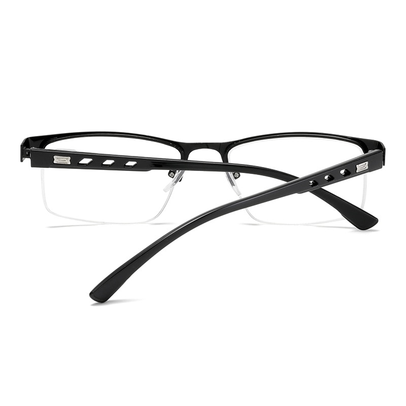 Ahora Metal Half Frame Optical Glasses Frame Myopia Men Women Dioptric Men Simple Business Spectacle Frames -1.0 to -4.0