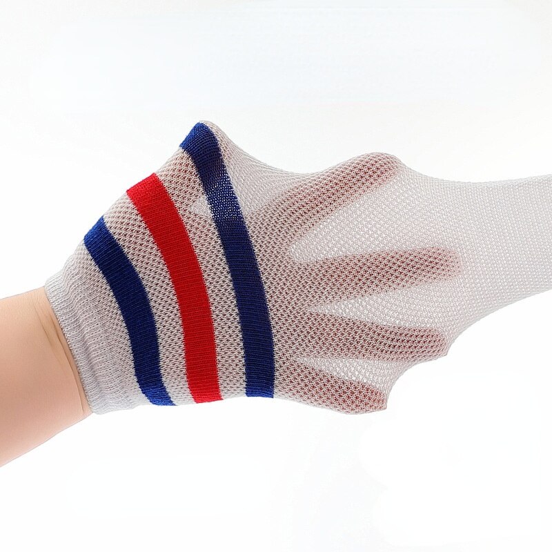 Chaussettes hautes pour filles de 3 à 15 ans, 10 paires/lot, chaussettes d&#39;été en coton rayé, maille respirante, Tube pour enfants, chaussettes au-dessus du genou