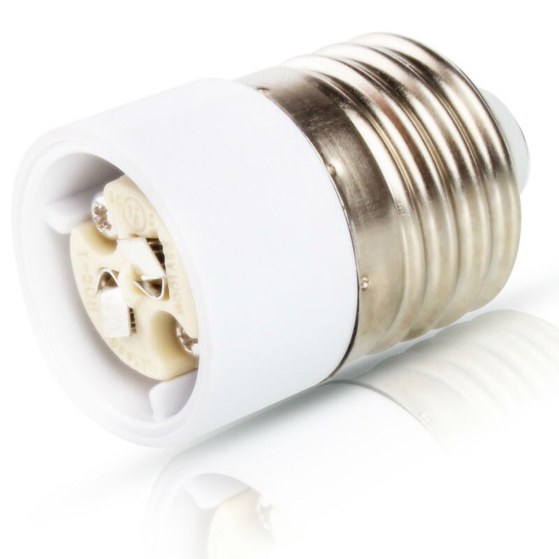 10x e27 mannelijk naar vrouwelijk g4 halogeen mr16 led cfl gloeilamp lamp adapter converter basis houder