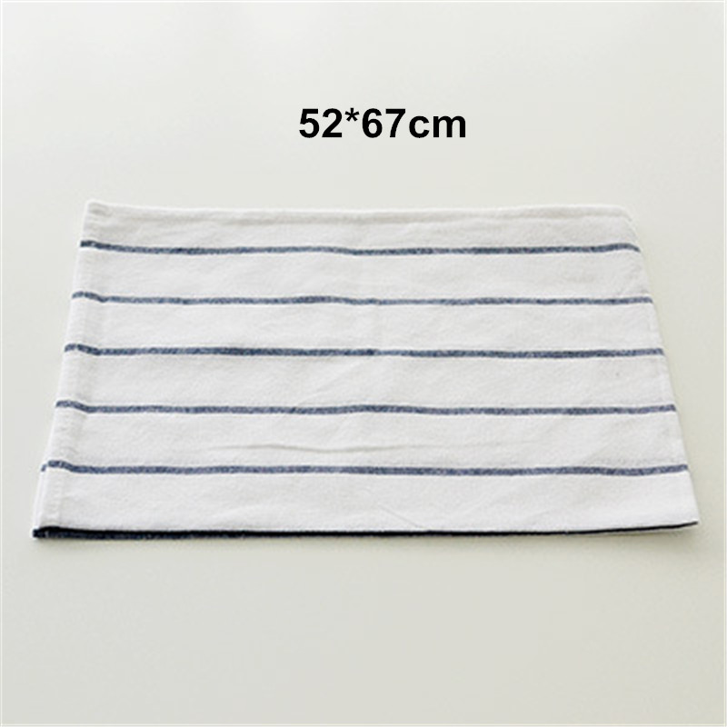 52*67 cm 3 Stks/set Puur Katoen Gestreepte Keuken Handdoek Multipurpose Rechthoek Plaid Placemats Dishtowel Schoonmaakdoekje Huis textiel