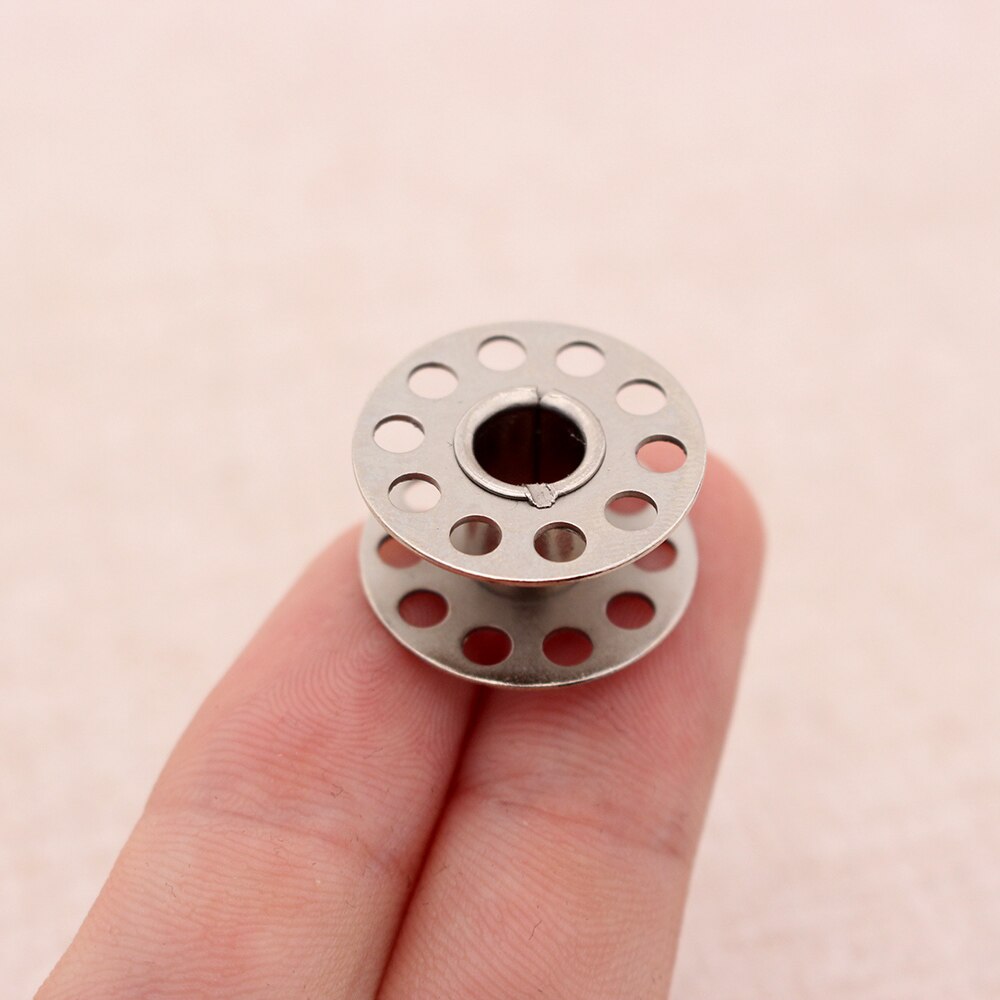 25 stk symaskin i rustfritt stål spole metallspoler spole sy håndverksverktøy for bror sanger syutstyr