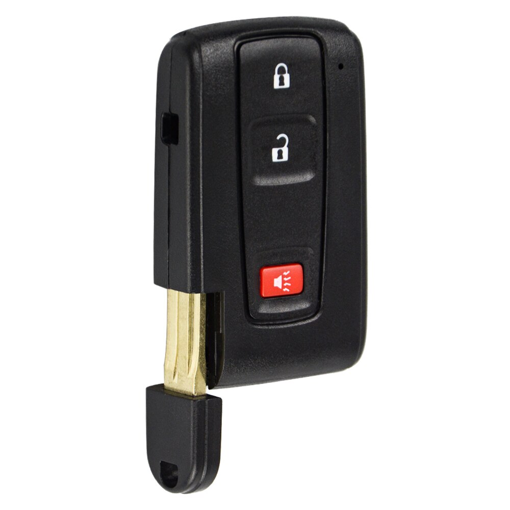 OkeyTech Remote Car Key Shell For Toyota Prius 2004 Corolla Verso Camry 2/3 Button Replacement Smart Car Key Case Cover Fob