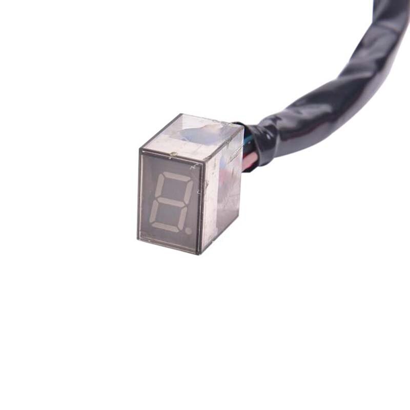 LED Universal Digital Gear Indicator Motorcycle Display Shift Lever Sensor electronic gear indicator Motorcycle LED digital gear