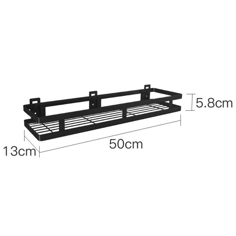 Edelstahl Küche Regal für Lagerung Organizer Zauberstab Regal Gewürz Gestell Schlag Kostenloser Lagerung verwöhnen Gestell für Küche ZM915: 50CM