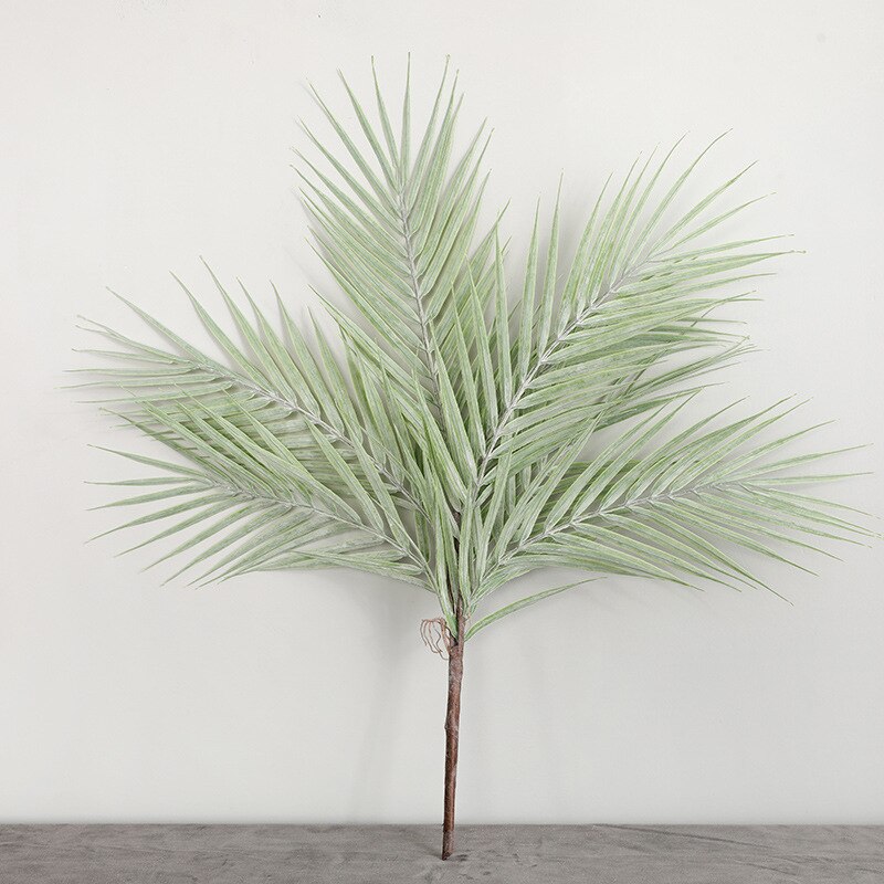 Simulation plast grøn plante kunstig palme pink blå buket bryllup hall blomsterarrangement hjem have planter blad indretning