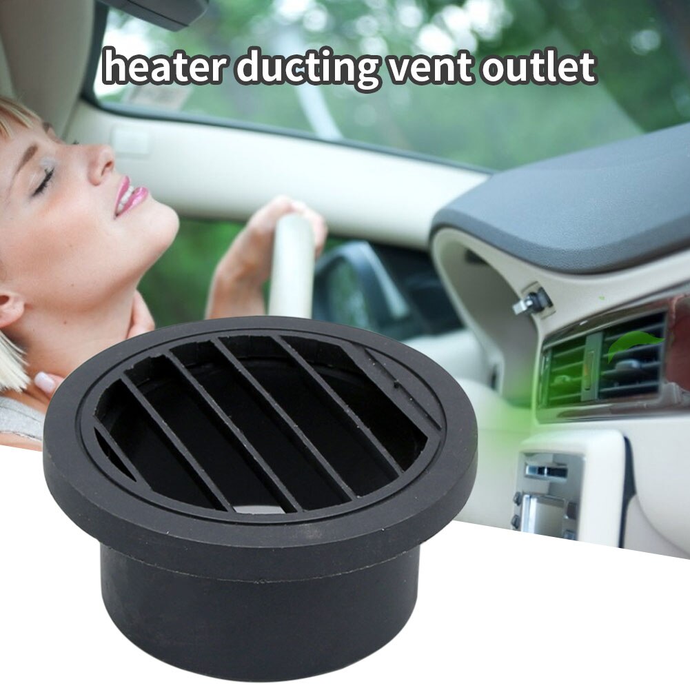 100% Neue Auto Heizung Führung entlüften Auslauf 75MM Langlebige warm Luft entlüften Auslauf Kunststoff Luft Auslauf Für Auto 75mm Warme Luftführung