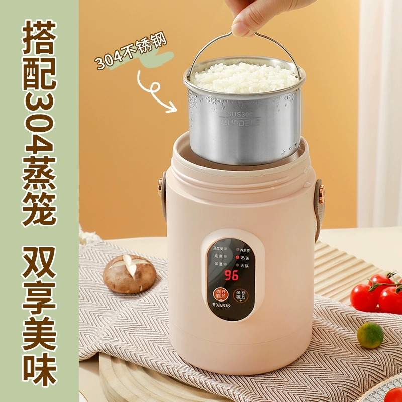 110v 220v bærbar riskoger 1.2l stk. keramisk glasurbeklædning multikoger intelligent gryderet kop non-stick ramen gryde slowcooker